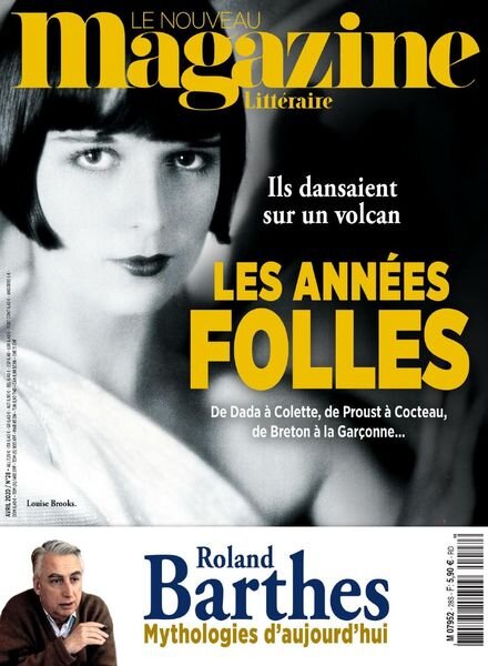 Le Nouveau Magazine Litteraire – mai 2020 Cover