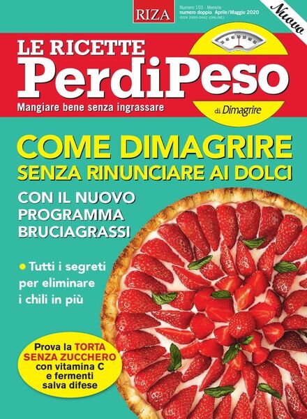 Le Ricette PerdiPeso – Aprile-Maggio 2020 Cover