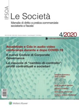 Le Societa – Aprile 2020