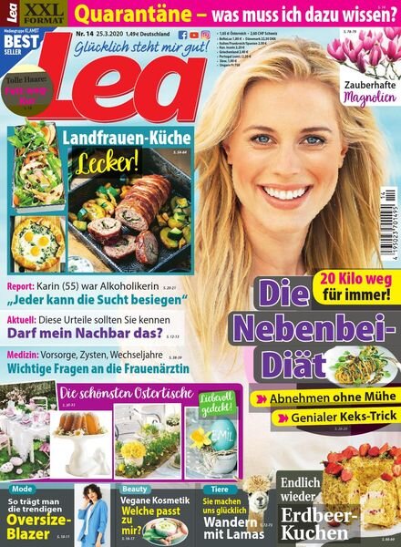 Lea Germany – 25 Marz 2020 Cover