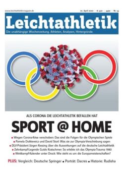 Leichtathletik – 1 April 2020