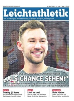 Leichtathletik – 22 April 2020