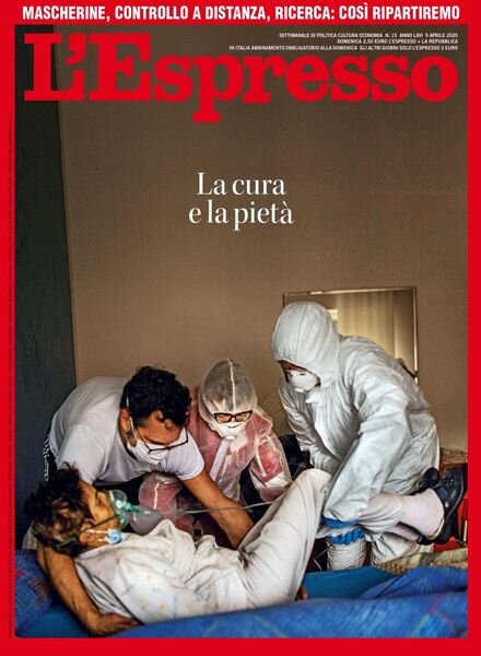 L’Espresso – 05 aprile 2020 Cover