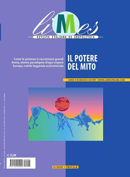 Limes – febbraio 2020 Cover