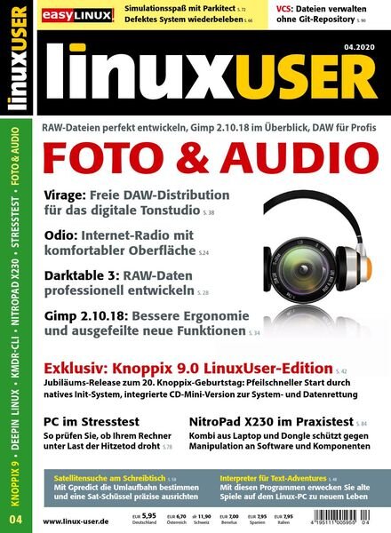 LinuxUser – April 2020 Cover