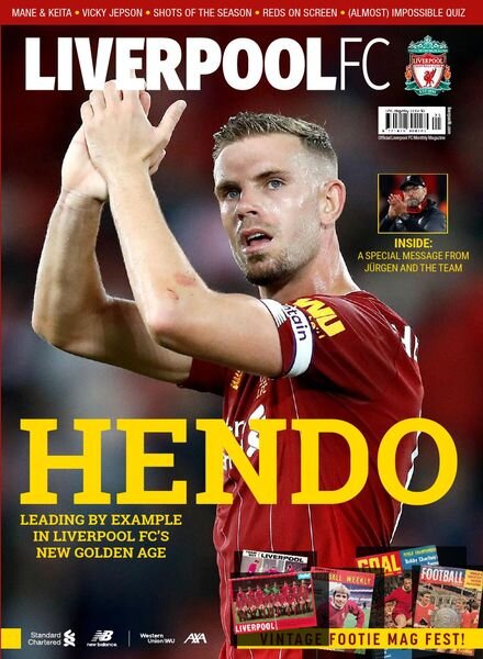 Liverpool FC Magazine – May 2020 Cover