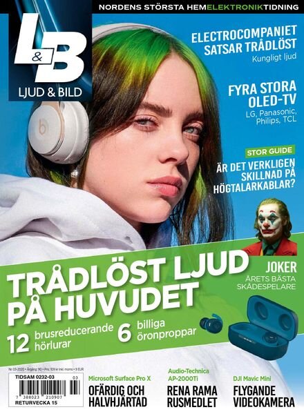 Ljud & Bild – mars 2020 Cover