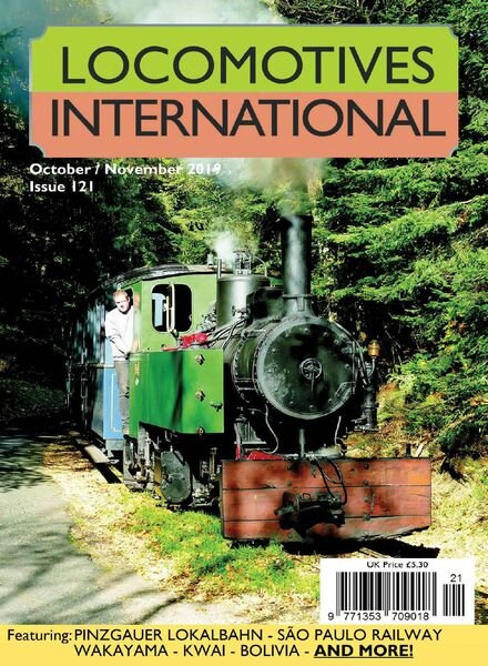 Locomotives International – Issue 121 – October-November 2019 Cover