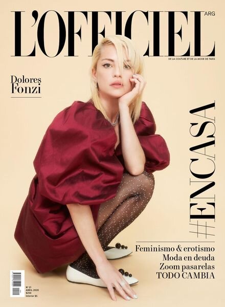 L’Officiel Argentina – Abril 2020 Cover