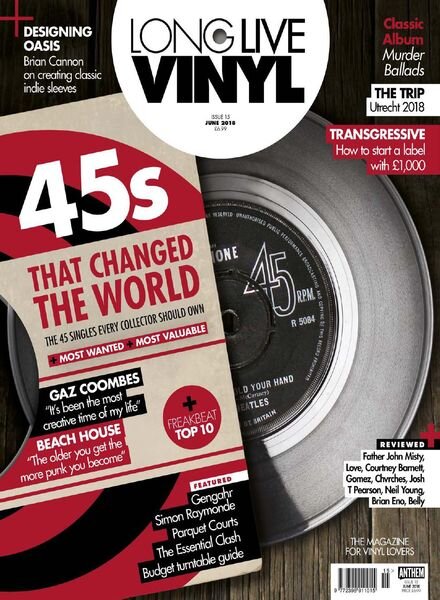 Long Live Vinyl – Issue 15 – June 2018 Cover