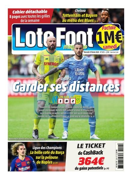 Loto Foot – 19 fevrier 2020 Cover