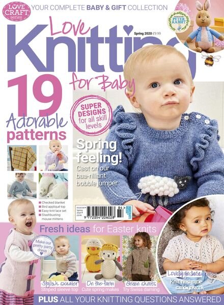 Love Knitting for Baby – March 2020 Cover