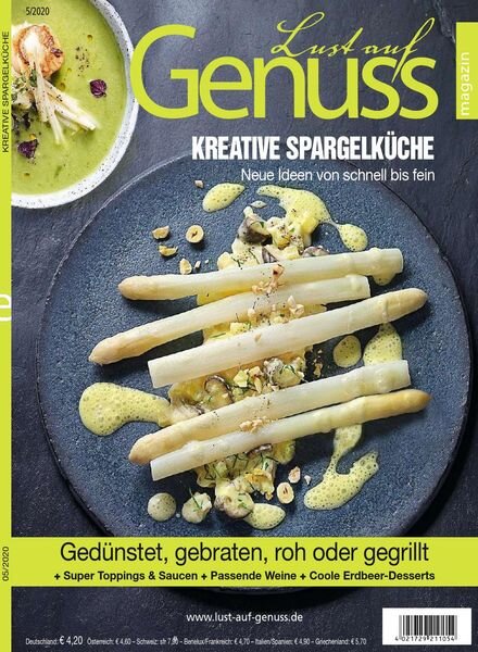 Lust auf Genuss – Mai 2020 Cover