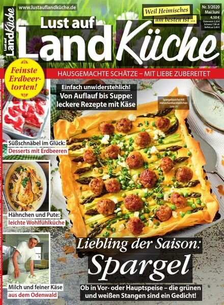 Lust auf LandKuche – Mai-Juni 2020 Cover