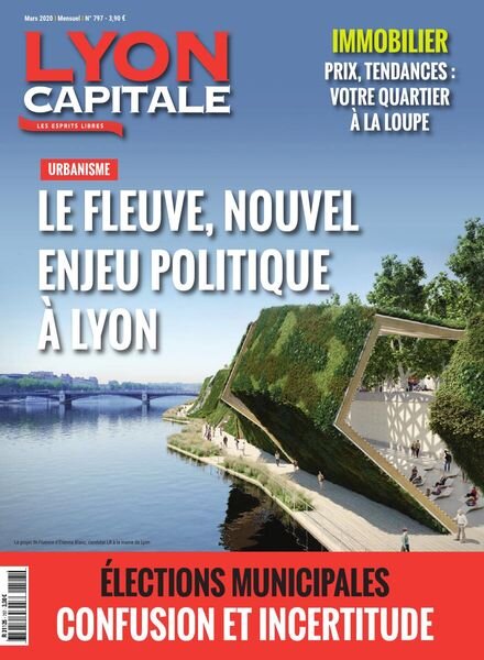 Lyon Capitale – mars 2020 Cover