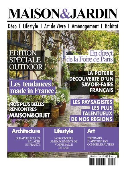 Maison&Jardin – mars 2020 Cover