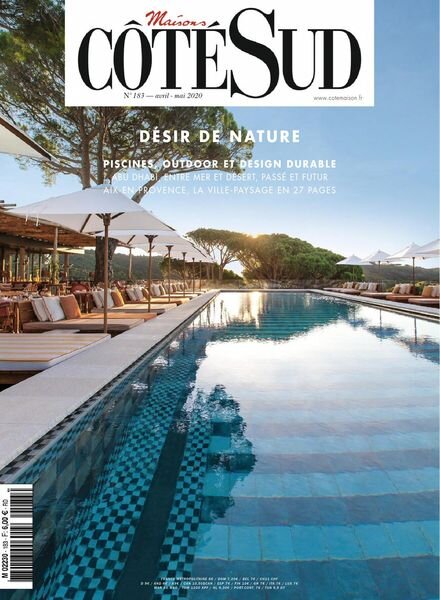 Maisons Cote Sud – avril-mai 2020 Cover