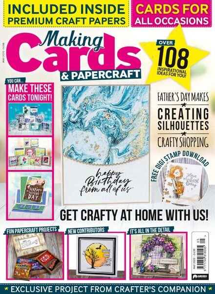 Making Cards & PaperCraft – May 2020 Cover