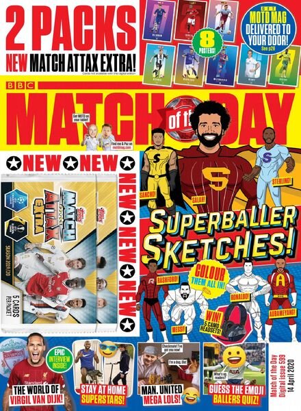 Match of the Day – 14 April 2020 Cover