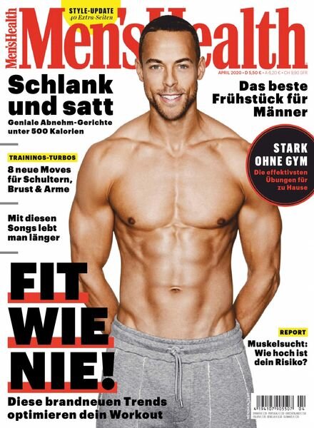 Men’s Health Germany – April 2020 Cover