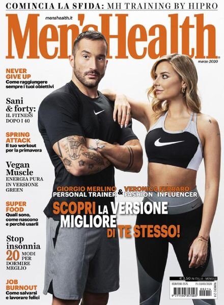 Men’s Health Italia – Marzo 2020 Cover