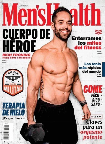 Men’s Health Mexico – abril 2020 Cover