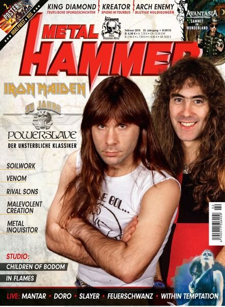 Metal Hammer Germany – Februar 2019 Cover
