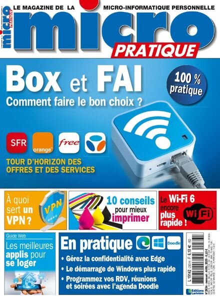 Micro Pratique – avril 2020 Cover