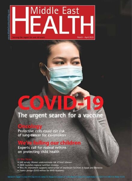 Middle East Health – March-April 2020 Cover
