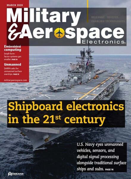 Military & Aerospace Electronics – March 2020 Cover