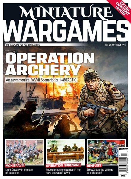 Miniature Wargames – Issue 445 – May 2020 Cover