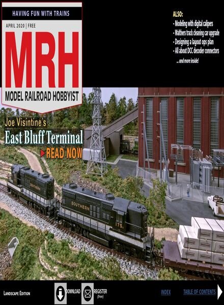 Model Railroad Hobbyist – April 2020 Cover
