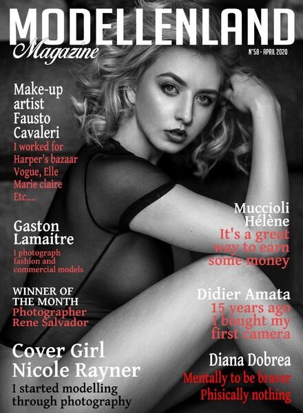 Modellenland Magazine – April 2020 Cover