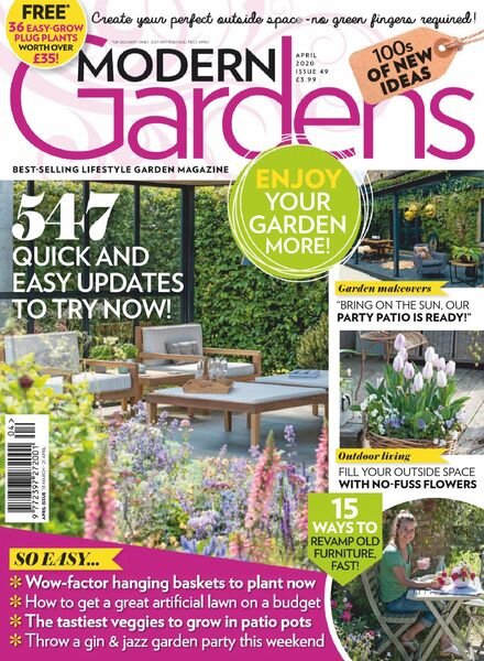 Modern Gardens – April 2020 Cover