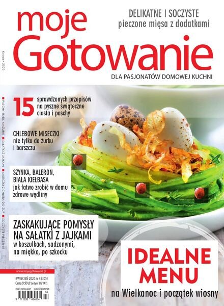 Moje Gotowanie – Kwiecien 2020 Cover