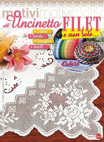 Motivi all’Uncinetto – Maggio-Giugno 2018 Cover