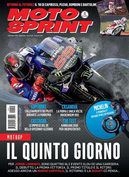 Moto Sprint – 14 Aprile 2020 Cover