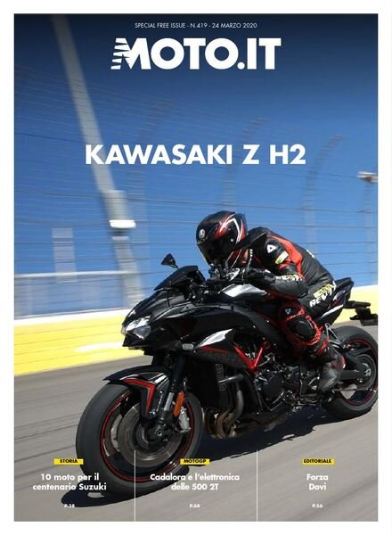 Moto.it Magazine – 24 Marzo 2020 Cover