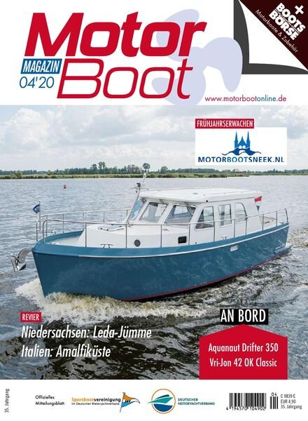 Motorboot Magazin – April 2020 Cover