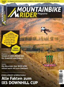 Mountainbike Rider – April 2020