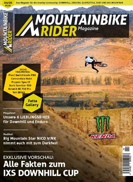 Mountainbike Rider – April 2020 Cover
