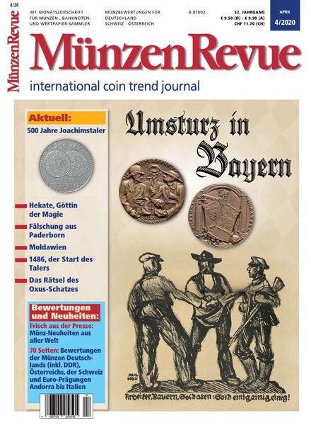 MunzenRevue – April 2020 Cover