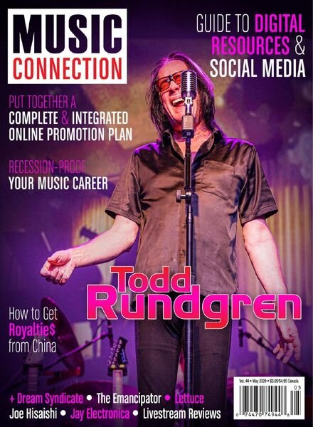 Music Connection – May 2020 Cover