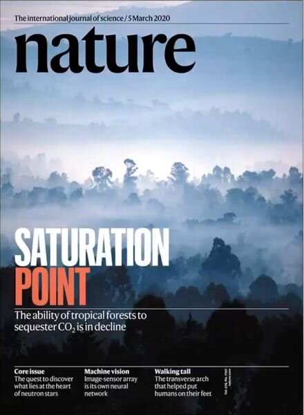 Nature – 5 March 2020 Cover