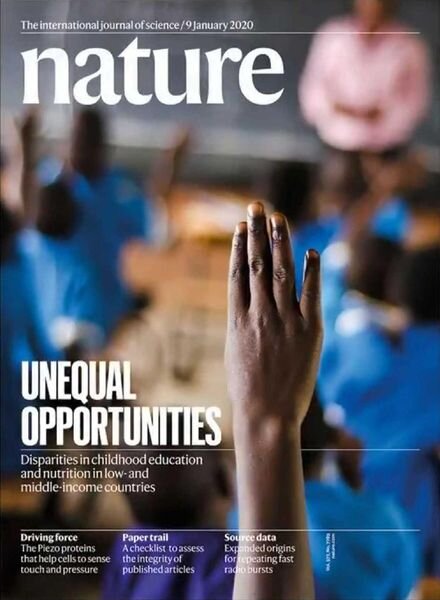 Nature – 9 January 2020 Cover