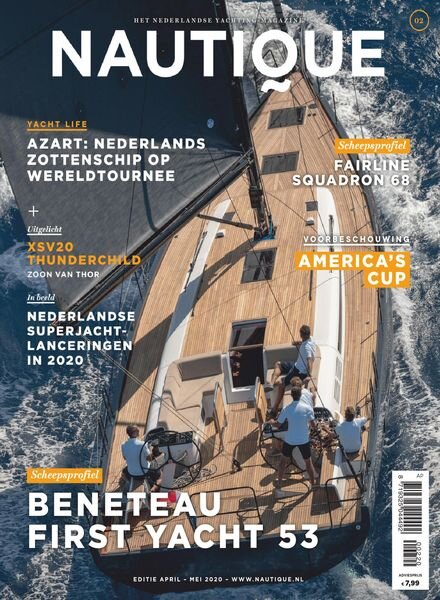 Nautique Magazine – april 2020 Cover