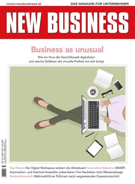 New Business – April 2020 Cover