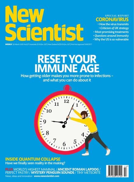 New Scientist Australian Edition – 28 March 2020 Cover
