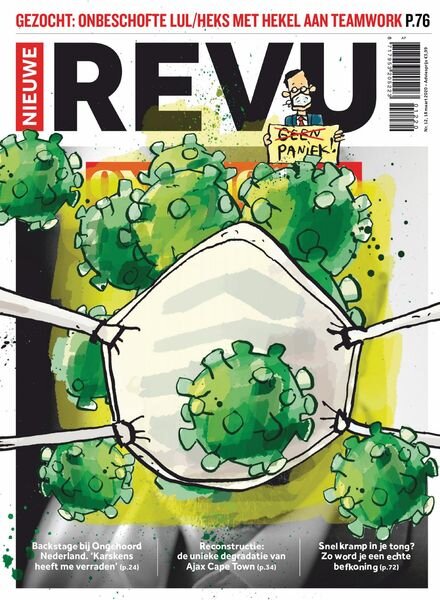 Nieuwe Revu – 18 maart 2020 Cover