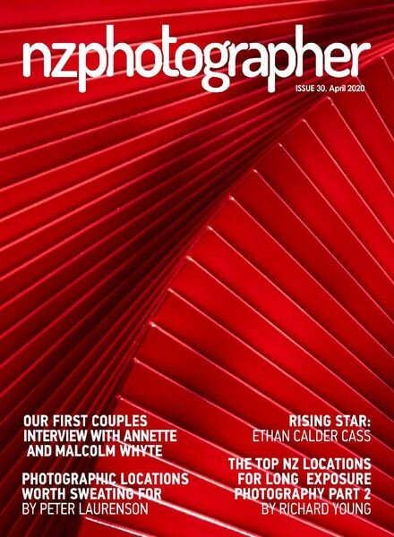 NZPhotographer – April 2020 Cover